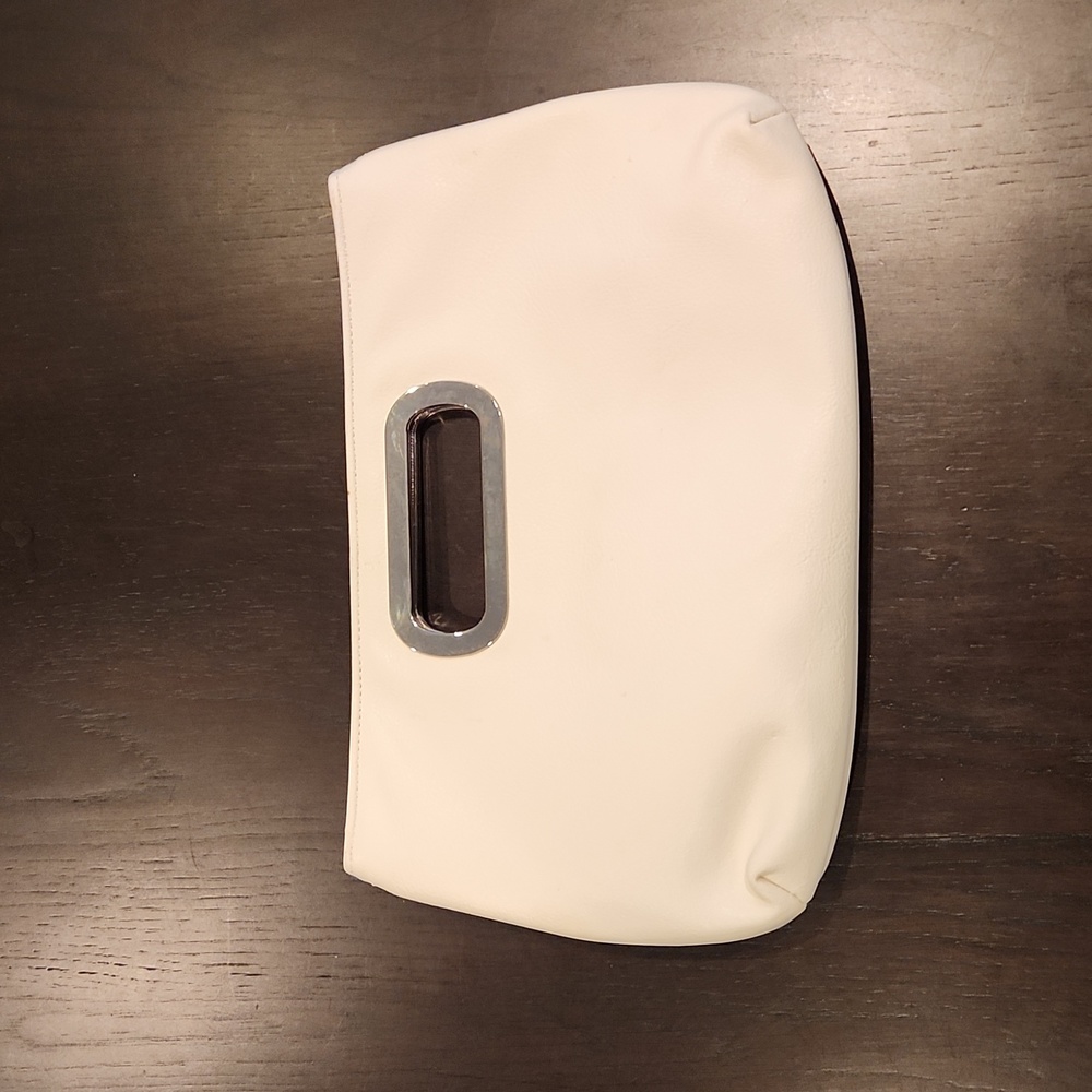 ALDO, White clutch style purse, NWT